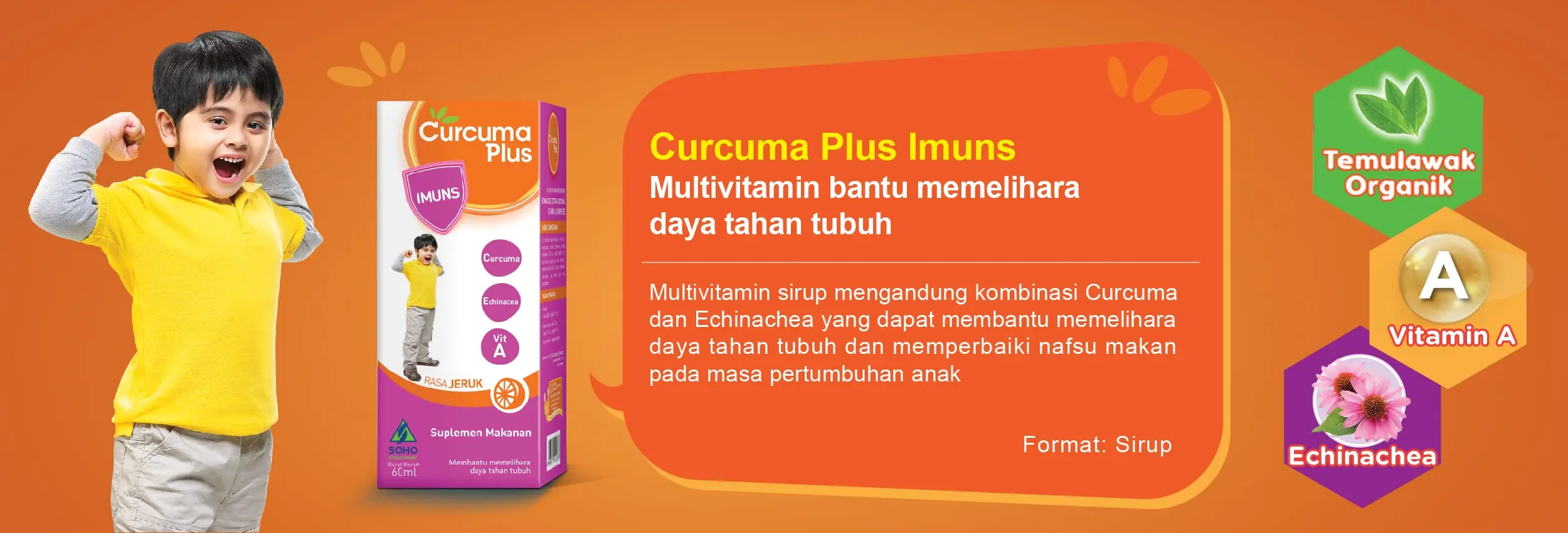 Curcuma Plus Milk Fruit & Veggie